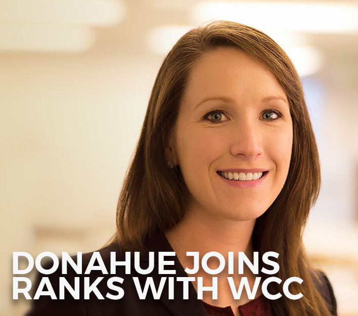 Donahue Joins Ranks with WCC.