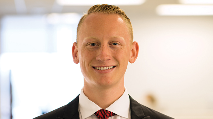 Image of Cory P. DiBene, associate attorney at Finch, Thornton & Baird, LLP.