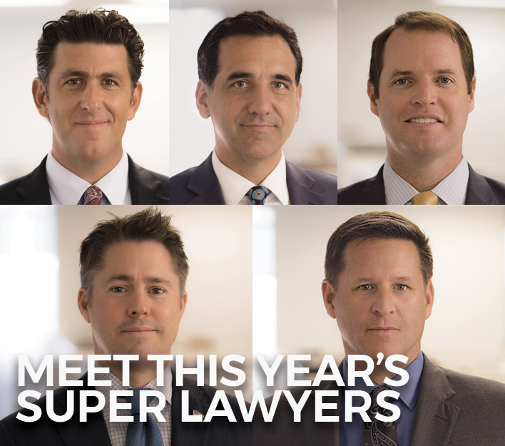 Meet This Year's Super Lawyers (to informational page).