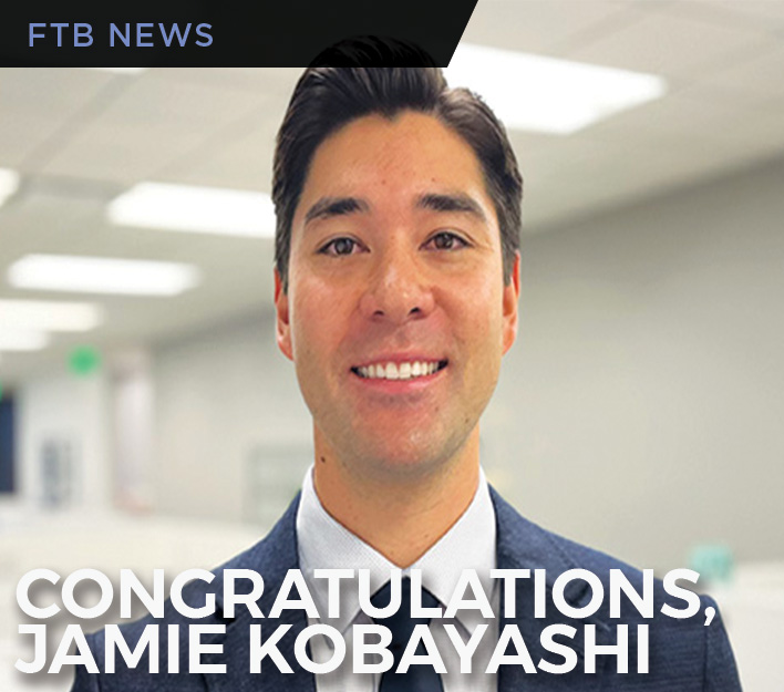 FTB News, Congratulations, Jamie Kobayashi
