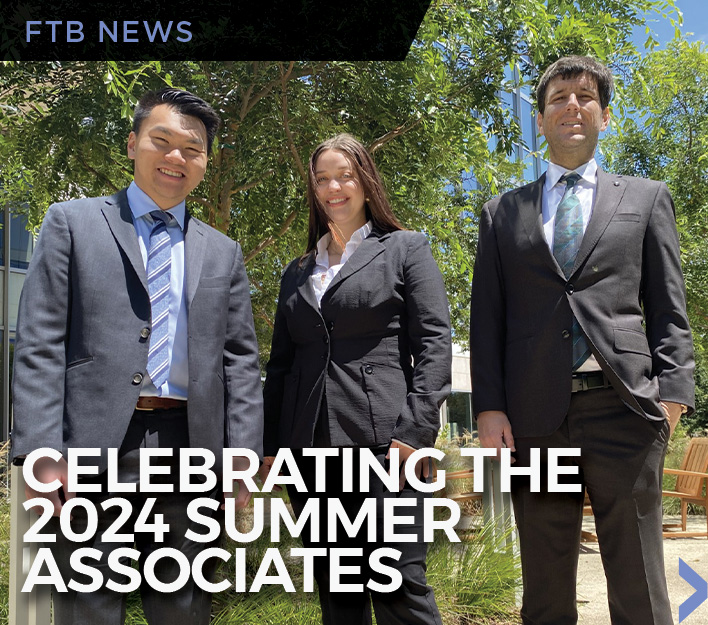 Finch, Thornton & Baird, LLP News: Celebrating the 2024 Summer Associates, Isabella, Nathan, and Ryan